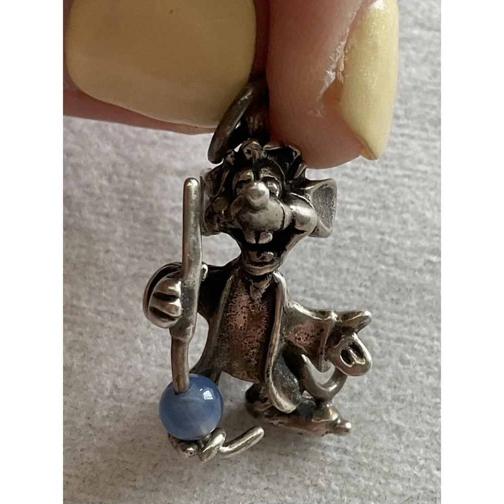 vintage 1990s sterling silver Disney charm LTD Edition Mouse From Cinderella